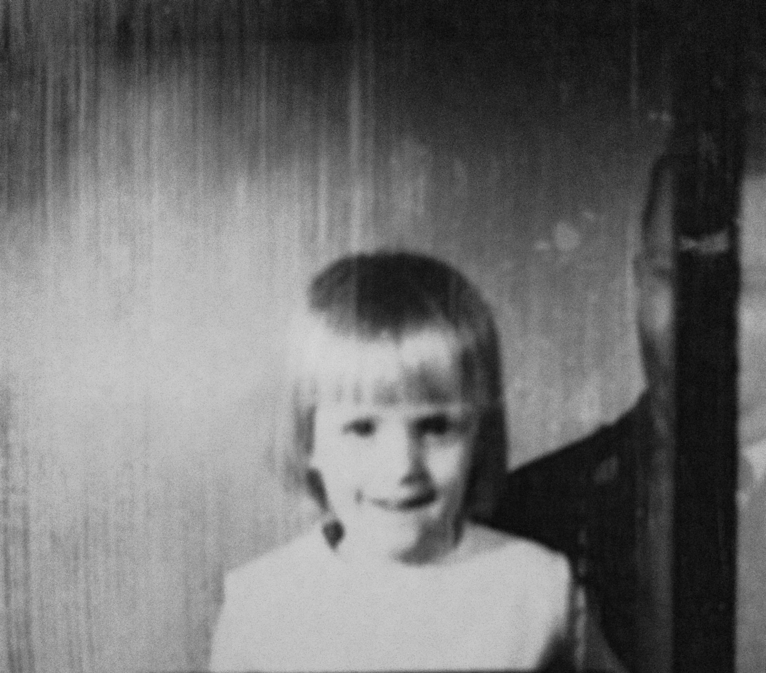 Reba as a child, approximately three or four years old